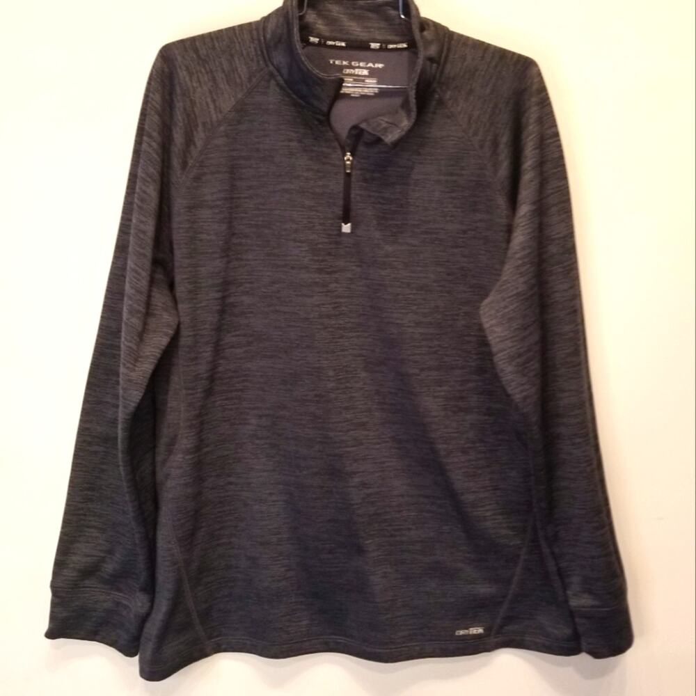 Tek Gear Dry Teck Mens‎ Athletic Pullover Long Sleeve Comfortable Men's M